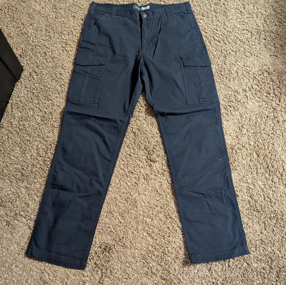 Carhartt Rugged Flex Relaxed Fit Canvas Cargo Work Pant 38x34